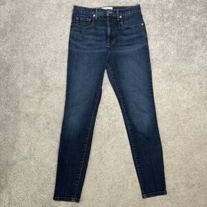 Everlane Womens The High-Rise Skinny Jean Dark Blue Wash Size 28 26" Waist Slim